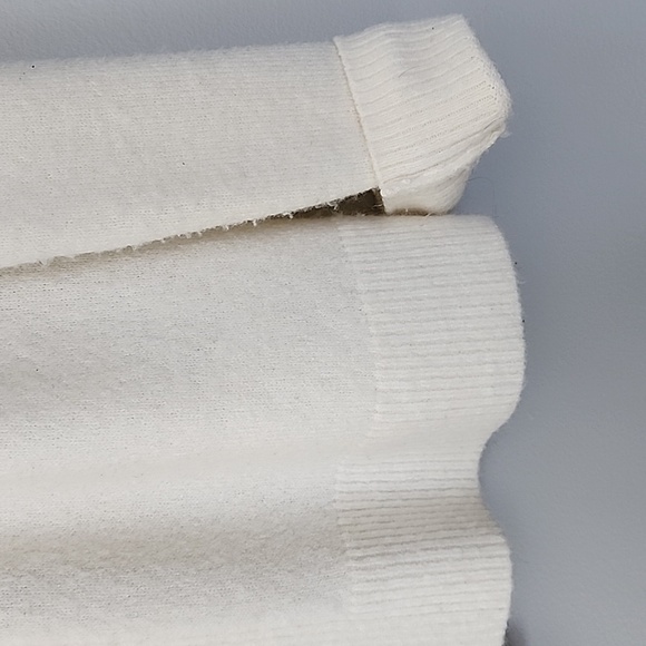 OLD navy cream open cardigan medium - Picture 4 of 5